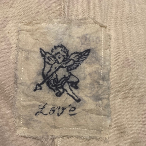 “Clochard de Luxe” Cream Ruffled Tank Top - Picture 4 of 7